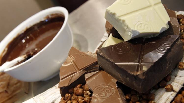 Schokolade kriegt Fett weg