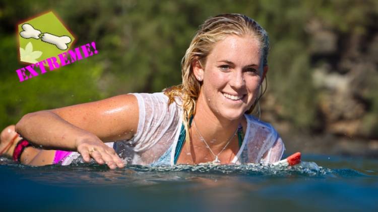 GNet extreme mit Surf-Heldin Bethany Hamilton